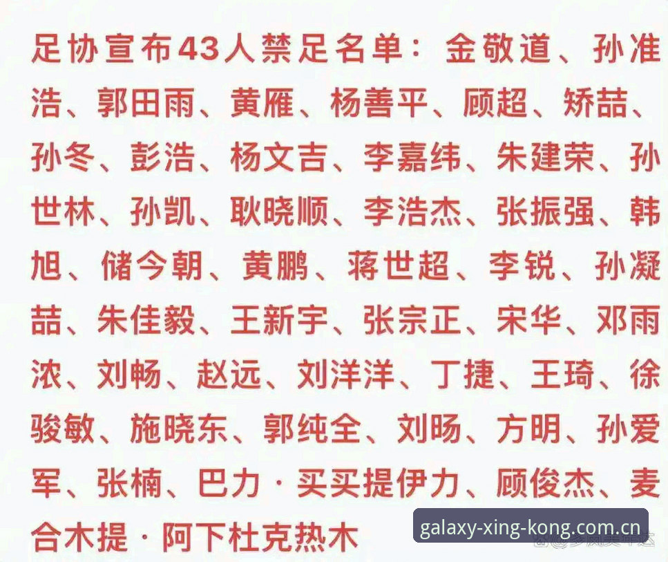 星空APP怎么样 足坛反腐第三批禁足名单深度解读:星空APP资深用户完整指南